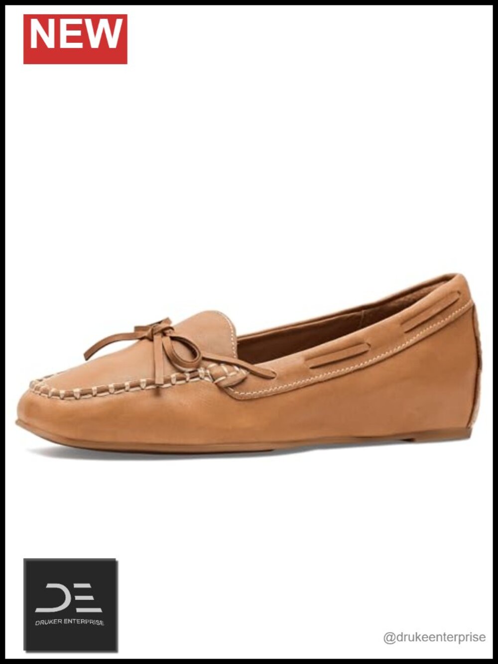 Women's Leather Loafers Slip-Ons Arch Fit Cushioned Comfortable Flexible